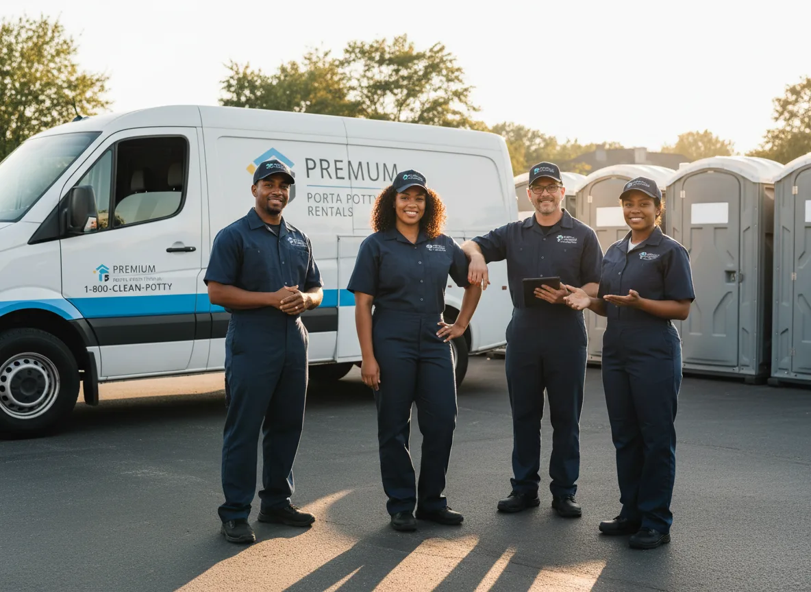 VIP Portable Toilets company in Midland, MD
